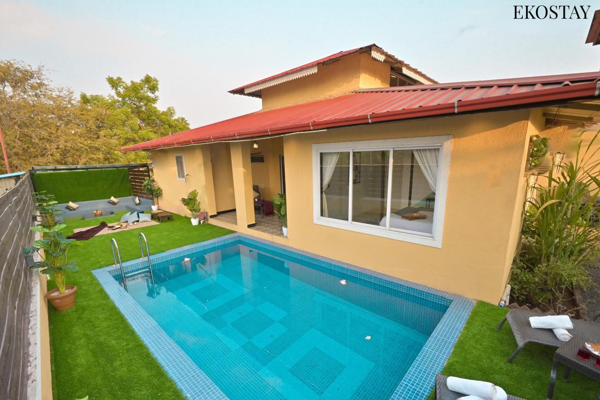 Ekostay - Pinewood Villa Alībāg Εξωτερικό φωτογραφία