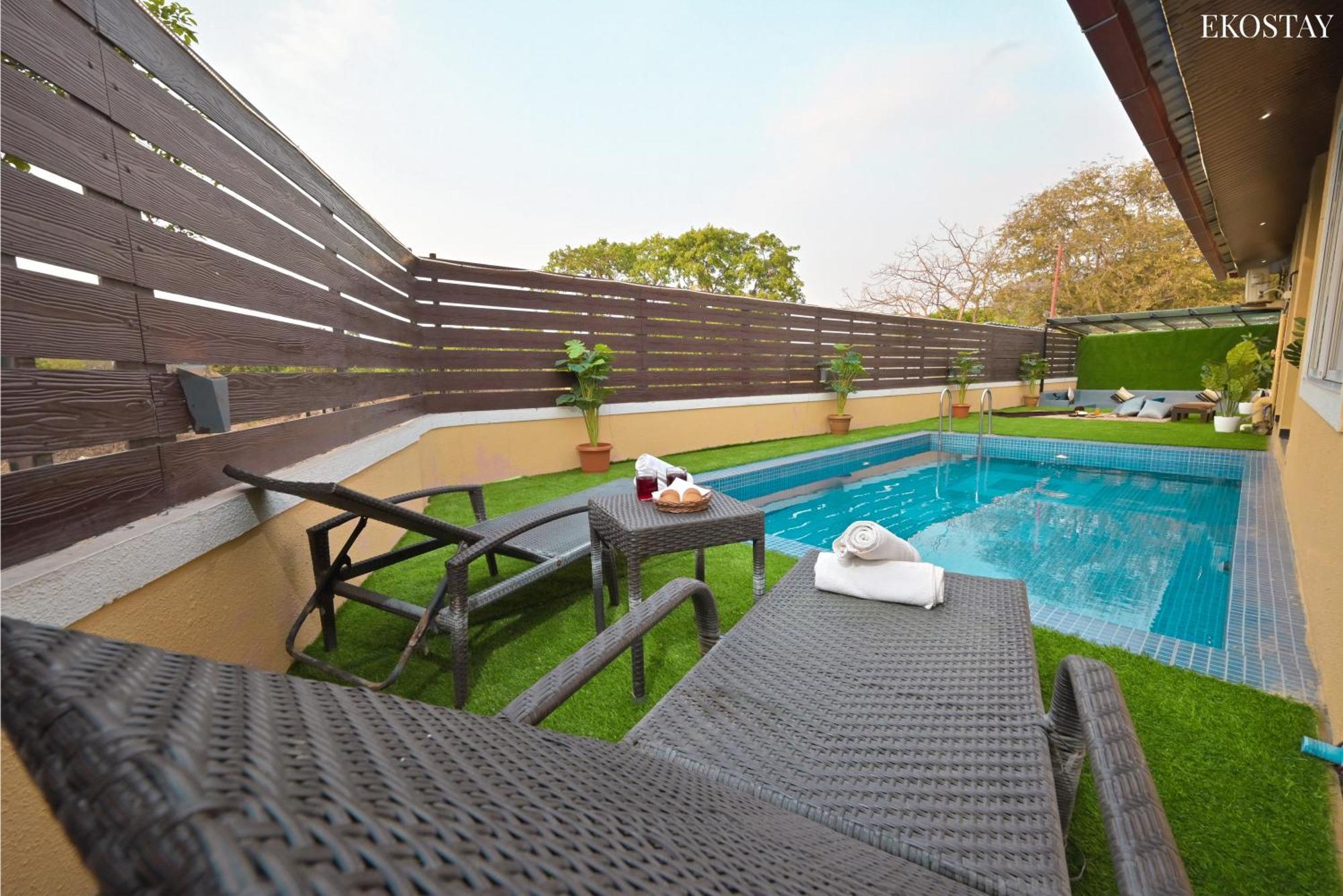 Ekostay - Pinewood Villa Alībāg Εξωτερικό φωτογραφία